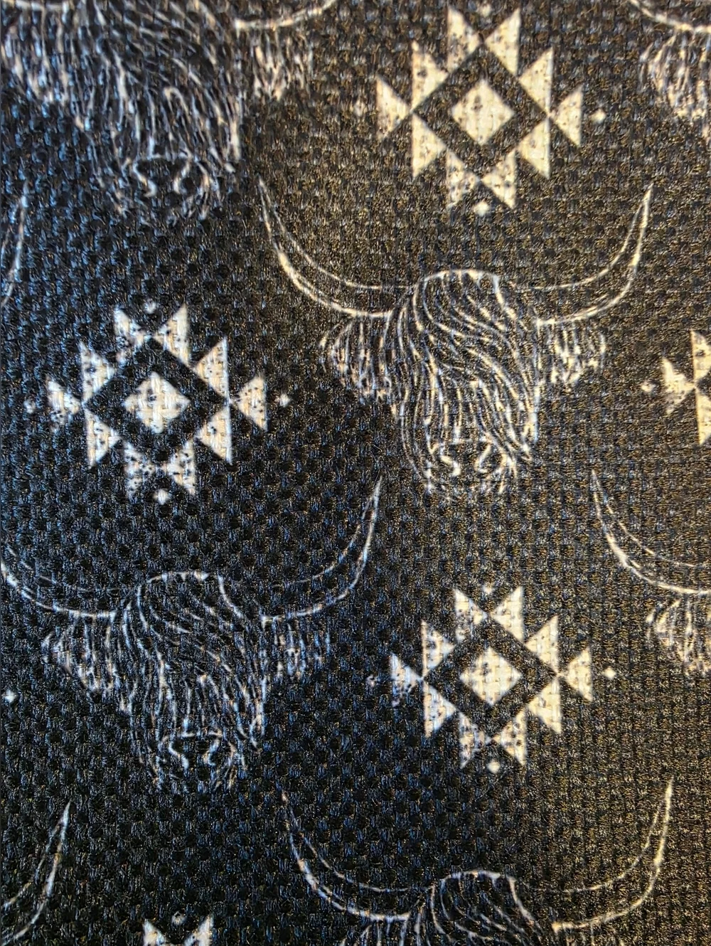Western Chic Bull Padded Book Sleeve Cover Pouch Tablet Case NWT Book Lover Gift